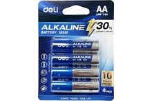 Батарейка Deli E18501 AA  4шт.