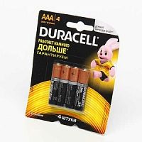 Батарейка Duracell Basic LR03-4BL 4шт/уп.